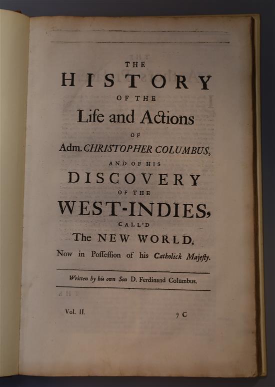 Columbus, Ferdinand - The History of the Life and Actions of Adm. Christopher Colombus, and his Discovery